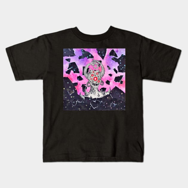 Stars Kids T-Shirt by nannonthehermit